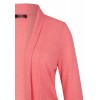 Einfarbige Jacke mit offenem Schnitt /