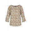 Angesagte Carmen-Bluse mit floralem Print /