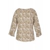 Angesagte Carmen-Bluse mit floralem Print /