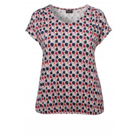 Zartes Shirt mit Dot-Muster /