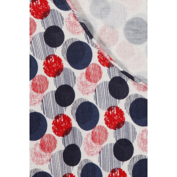 Zartes Shirt mit Dot-Muster /