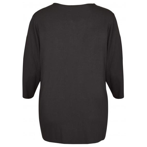 Feminines Shirt mit Raffung /