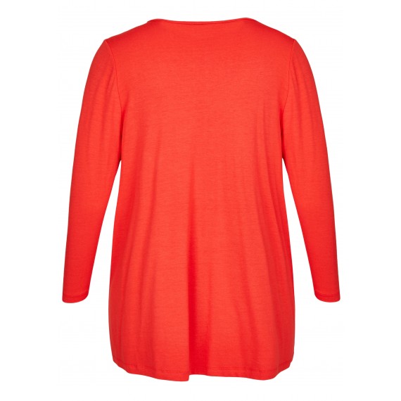 Feminines Shirt mit Raffung /