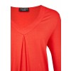 Feminines Shirt mit Raffung /