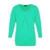 Feminines Shirt mit Raffung /