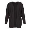 Modischer Cardigan mit Materialstruktur /