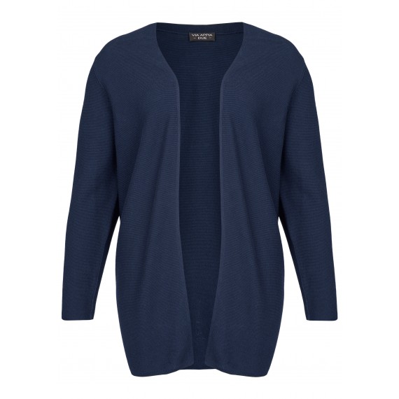 Modischer Cardigan mit Materialstruktur /