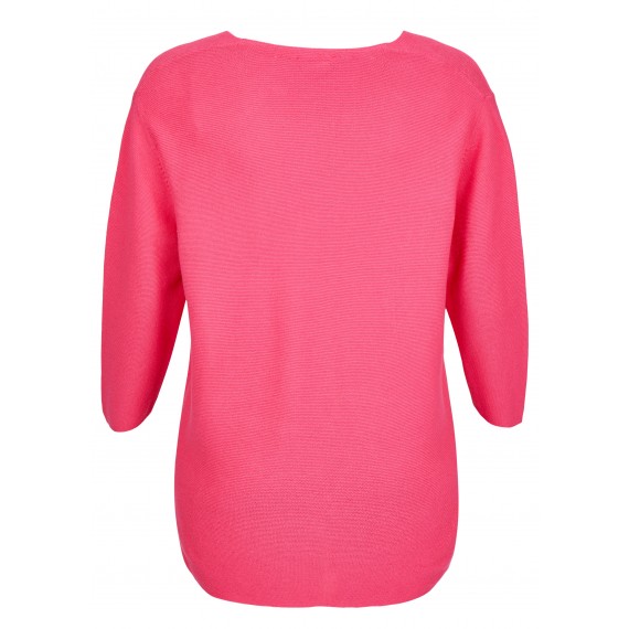 Süßer Pullover mit Materialstruktur /
