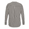 Luftige Bluse mit Streifen /