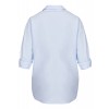 Lässige Bluse mit Streifen-Details /