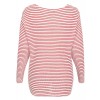 Femininer Pullover mit Ringel-Muster /