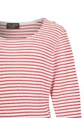 Femininer Pullover mit Ringel-Muster /