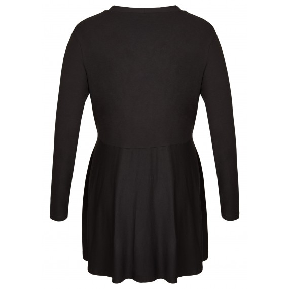 Femininer Cardigan mit Ziernähten /