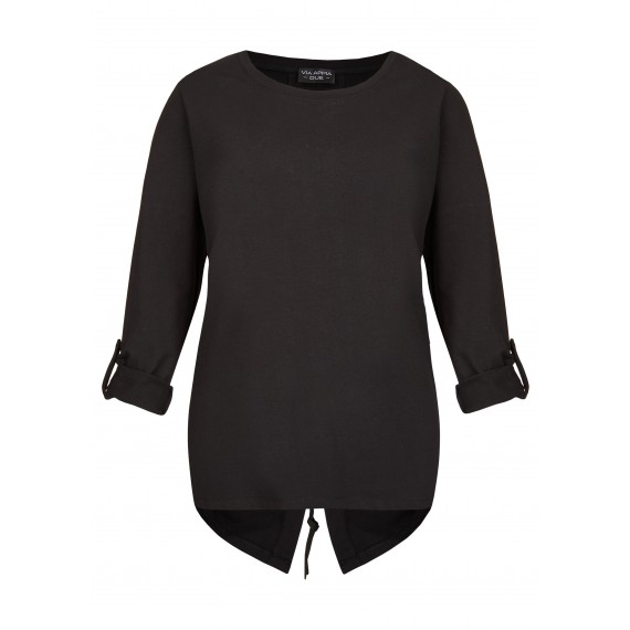 Cooles Sweatshirt mit Zier-Schnürung /