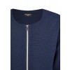 Elegante Jacke mit Struktur-Streifen /