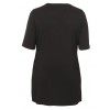 Elegante Shirt-Tunika mit Raffung /