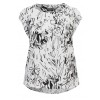 Luftiges Blusen-Shirt mit floralem Muster /