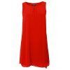 Luftiges Kleid mit Raffung /