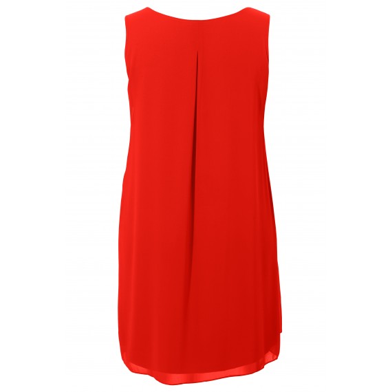 Luftiges Kleid mit Raffung /