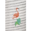 Sommerliches Ringel-Shirt mit Verzierungen /