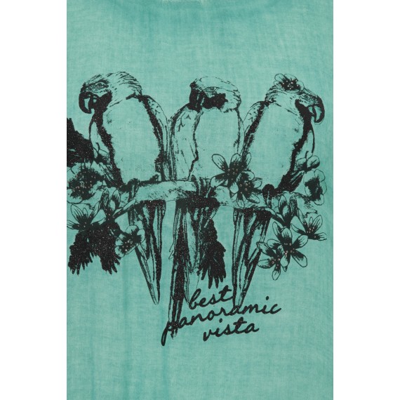 Sommerliches T-Shirt mit Motiv /
