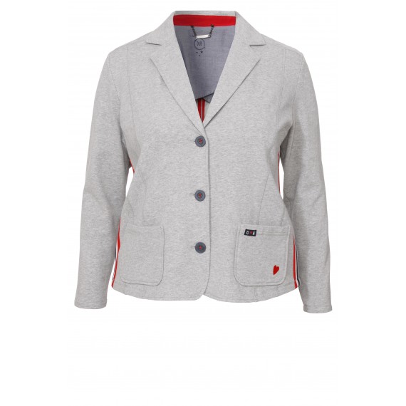 Sportliche Jacke mit Revers /
