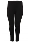 Trendige Hose mit Zierstreifen /