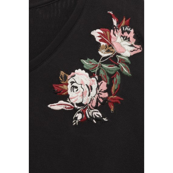 Feminines Shirt mit Stickerei /