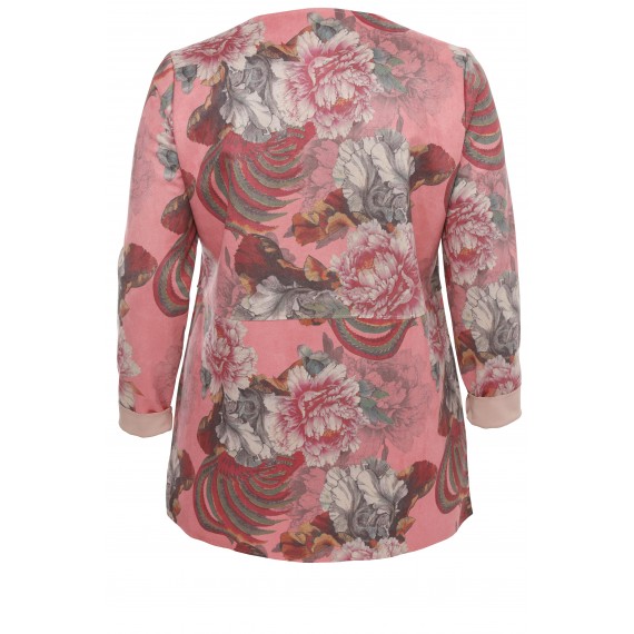 Extravagante Jacke mit Print /