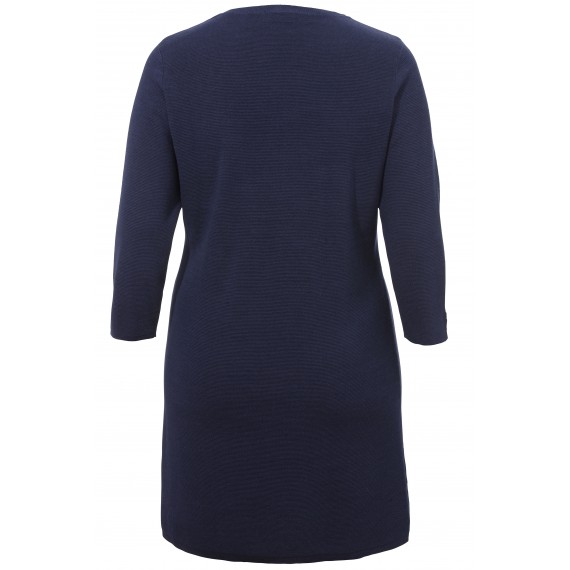 Modisches Strick-Kleid mit 3/4-Ärmeln /