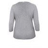 Fashion-Shirt mit Strass und Perlen /