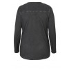 Vintage-Shirt mit Strass und Spitze /