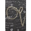 Vintage-Shirt mit Strass und Spitze /