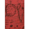 Vintage-Shirt mit Strass und Spitze /
