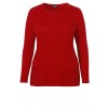 Femininer Pullover mit Struktur-Mix /