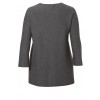 Modischer Pullover mit Knopf-Details /