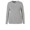 Süßer Pullover mit Struktur-Herz /