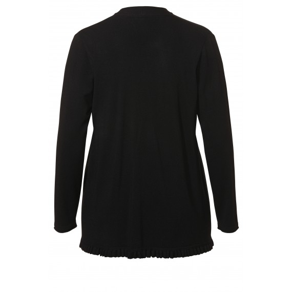 Eleganter Cardigan mit Volants /