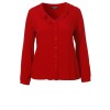 Feminine Bluse mit Volants /