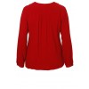 Feminine Bluse mit Volants /