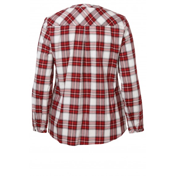 Süße Bluse mit Karo-Muster /
