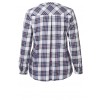 Süße Bluse mit Karo-Muster /