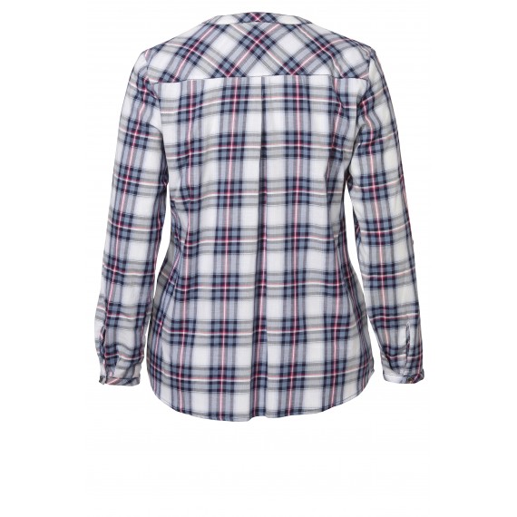 Süße Bluse mit Karo-Muster /