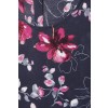 Romantische Bluse mit floralem Print /