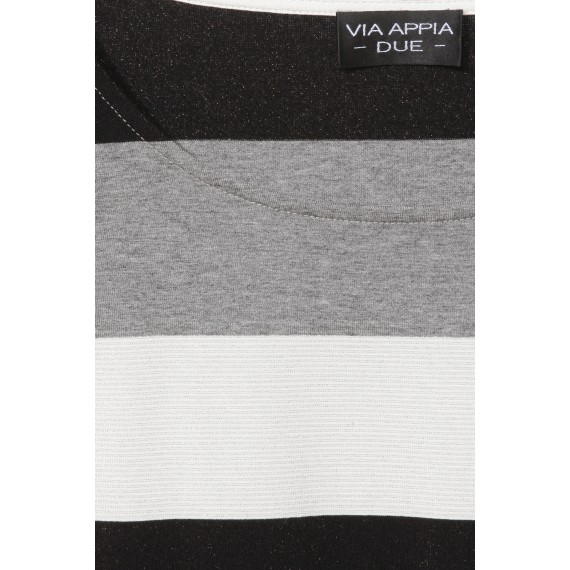 Lässiges Shirt mit Ringeln /