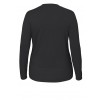 Strickjacke mit tiefem V-Ausschnitt /