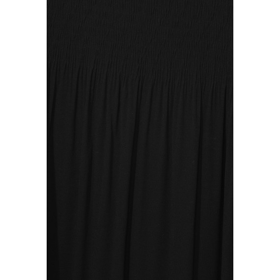 Zeitloses Plissee-Kleid mit 3/4-Ärmeln /