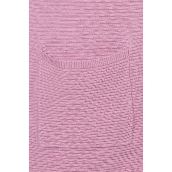 Süßer Pullover mit Strukturstreifen /