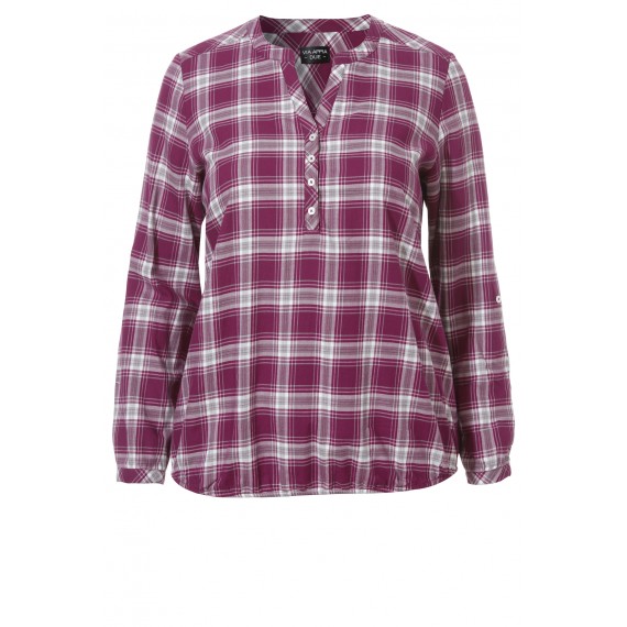 Coole Bluse mit Karo-Muster /
