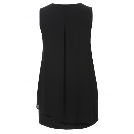 Edles Kleid mit Glitzerelementen /